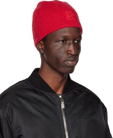 givenchy beanie red|More.